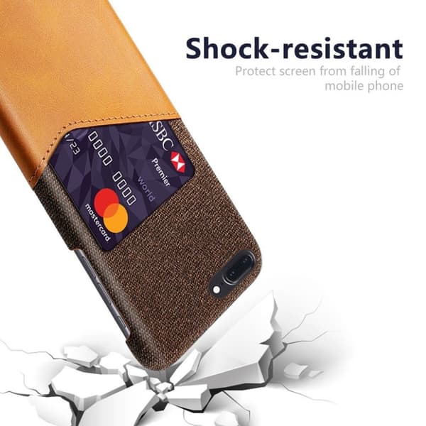 Bofink iPhone 7 Plus / 8 Plus-Kort Deksel - Brun Brown