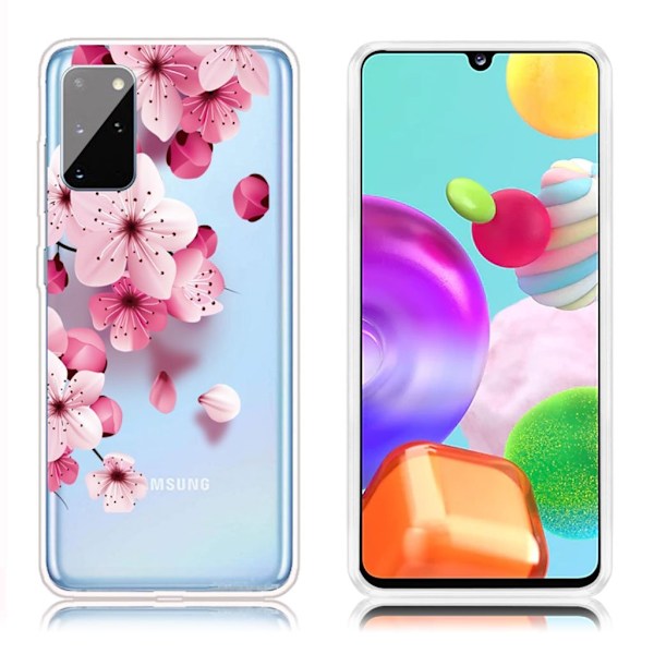 Deco Samsung Galaxy A41 deksel - Sakura Multicolor