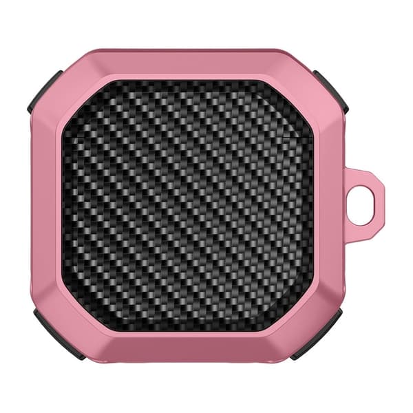 Samsung Galaxy Buds2 / Buds Pro / Live etui i kulfiber - Lyserød Pink