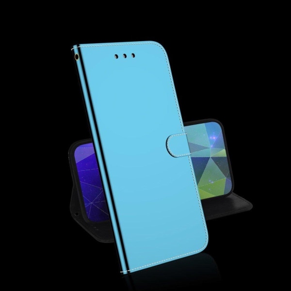 Mirror OnePlus 8T flip case - Sininen Blue