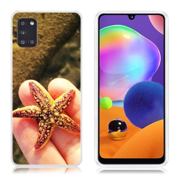 Deco Samsung Galaxy A31 kuoret - Meritähti Brown