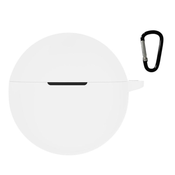 Oppo Enco Air2i silikoneetui med spænde - Hvid White