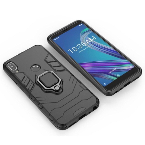 Ring Guard cover - ASUS ZenFone Max Pro (ZB602KL) – Sort Black