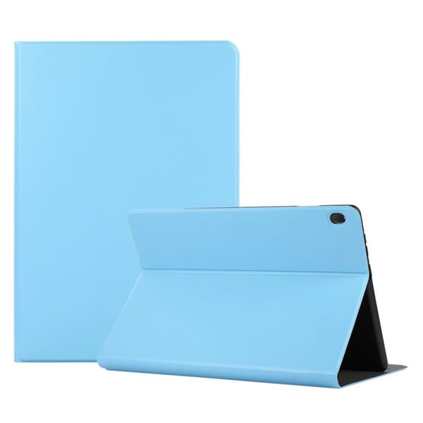 Lenovo Tab M10 simpelt læderetui - Himmelblå Blue