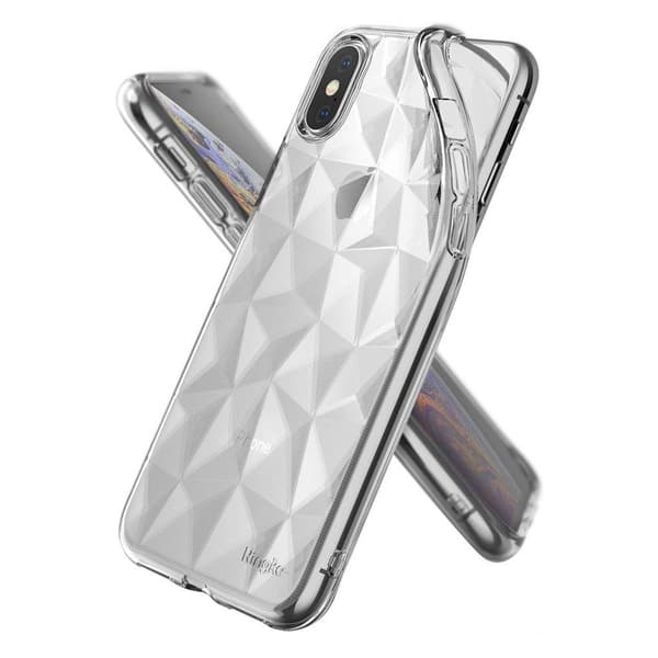 Ringke AIR PRISM iPhone X/XS:lle - Kirkas Transparent