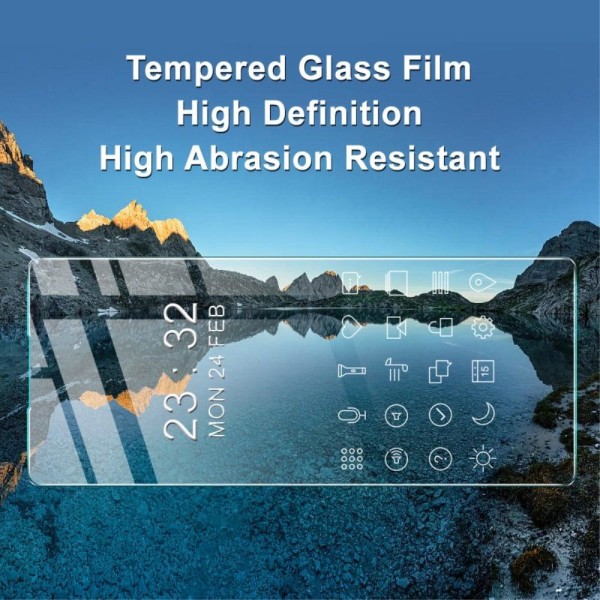 IMAK H tempered glass screen protector for Sony Xperia 10 V Transparent