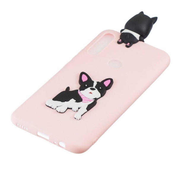 Cute 3D Huawei P Smart Z skal - Rosa Rosa