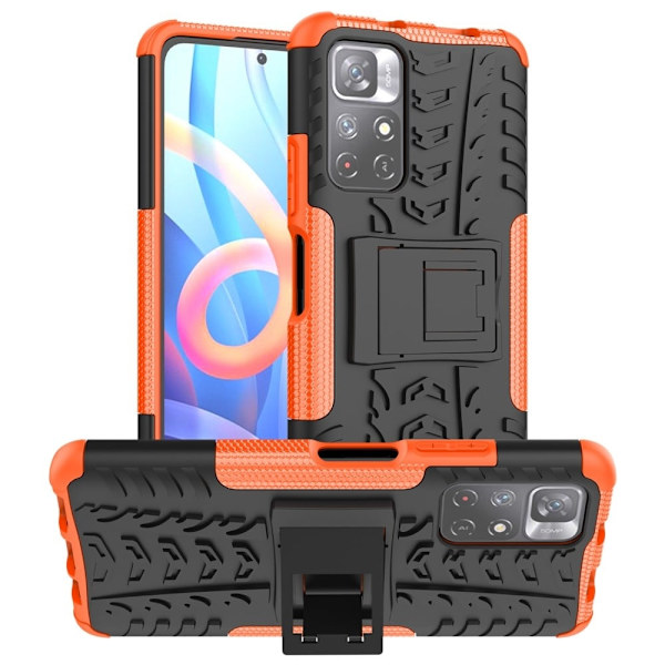 Offroad Etui Xiaomi Redmi Note 11 / Poco M4 Pro 5g - Oransje Orange