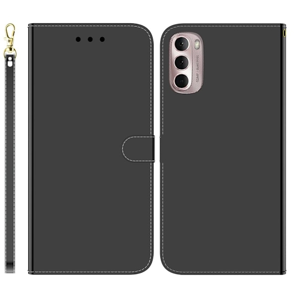 Mirror Motorola Moto G Stylus (2022) flip case - Musta Black