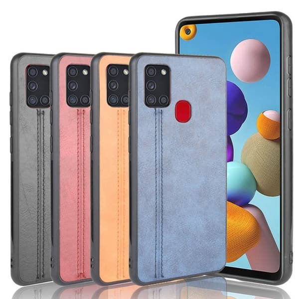 Admiral Samsung Galaxy A21s kuoret - Musta Black