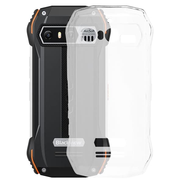 Erittäin ohut läpinäkyvä kotelo Blackview N6000 Transparent