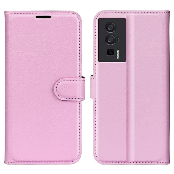 Klassisk Xiaomi Redmi K60 / K60 Pro Flip Etui - Lyserød Pink