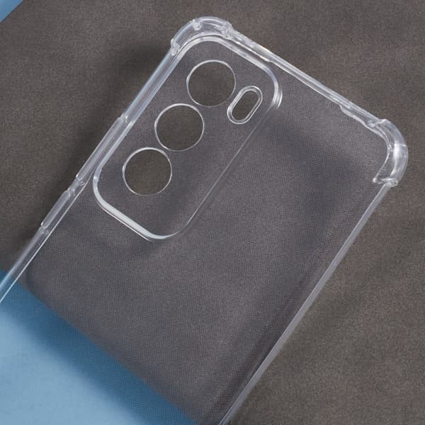 Lux-Case Airbag-deksel for Oppo Reno12 Transparent