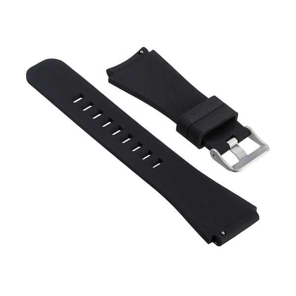 Fossil Q Marshal Gen 2 urrem i silikone med Tvil tekstur - Sort Black