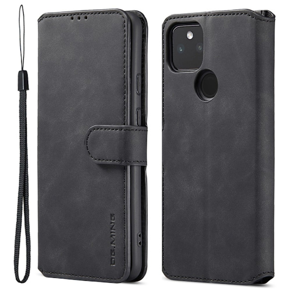 DG.Ming Google Pixel 5a Retro Suojakotelo - Musta Black