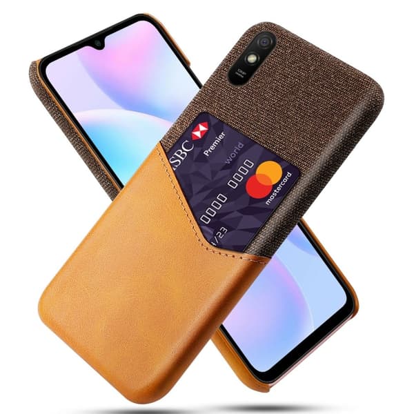 Bofink Xiaomi Redmi 9A Kort Cover - Brun Brown