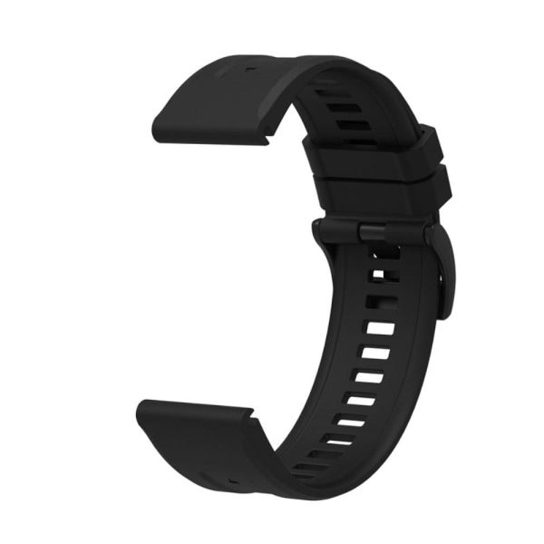 Garmin Fenix 7X klockarmband i silikon - Svart Svart