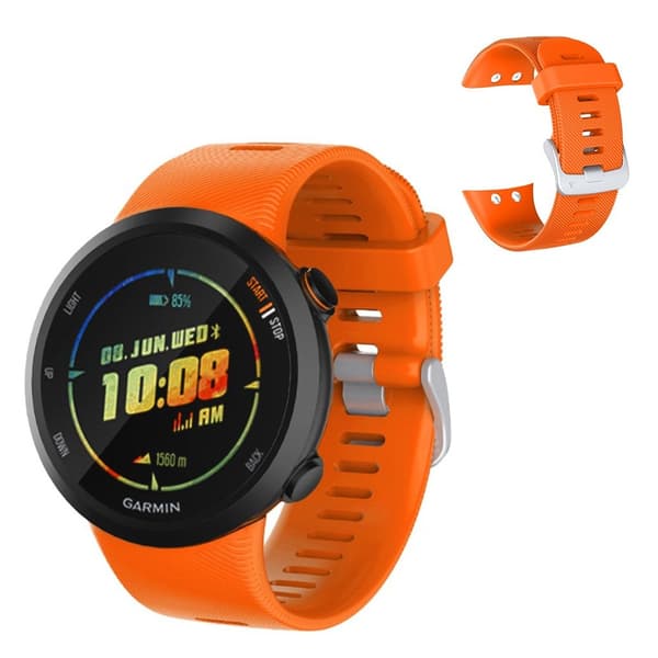 Garmin Forerunner 45 silikonarmbånd - Oransje Orange