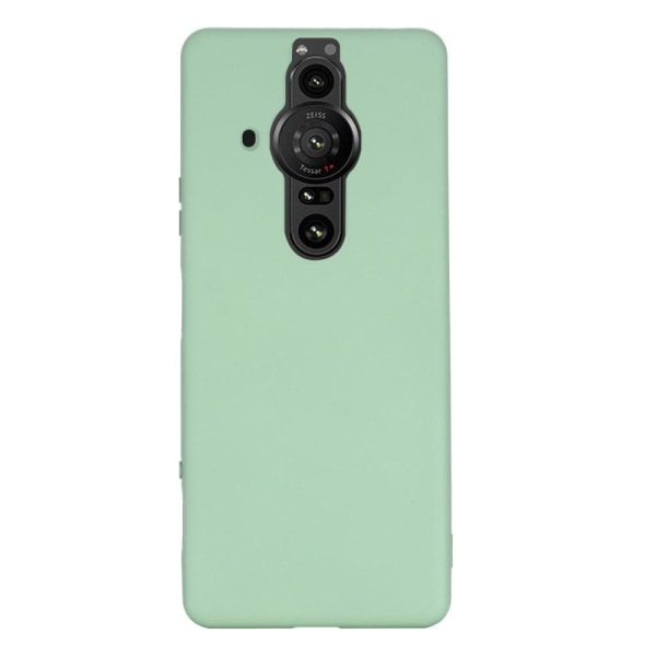 Matte Liquid Sony Xperia Pro-I silikone cover - Grøn Green