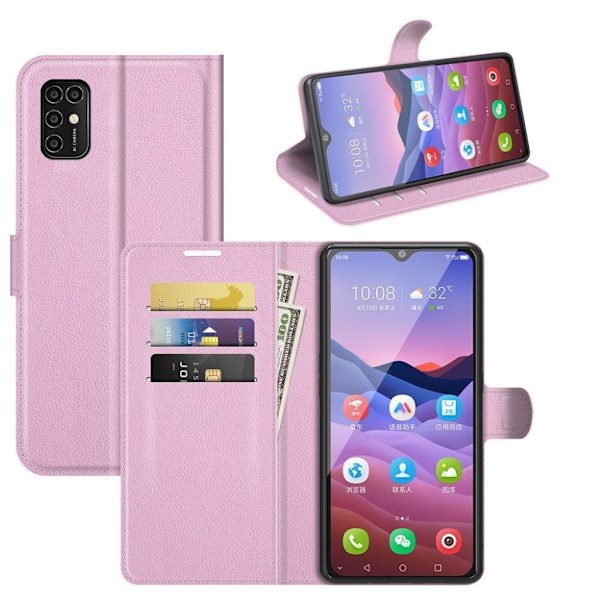 Classic ZTE Blade V2020 Smart Flippetui - Rosa Pink
