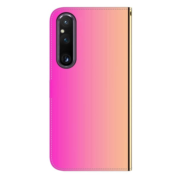Mirror Sony Xperia 1 V Flippetui - Rose Pink