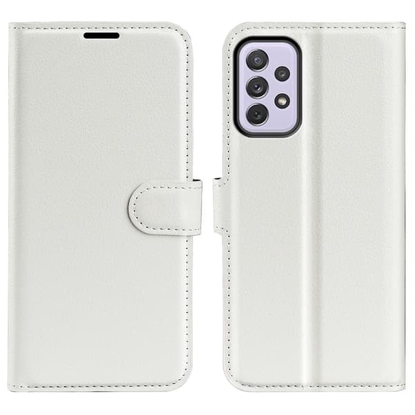 Classic Samsung Galaxy A73 fodral - Vit Vit