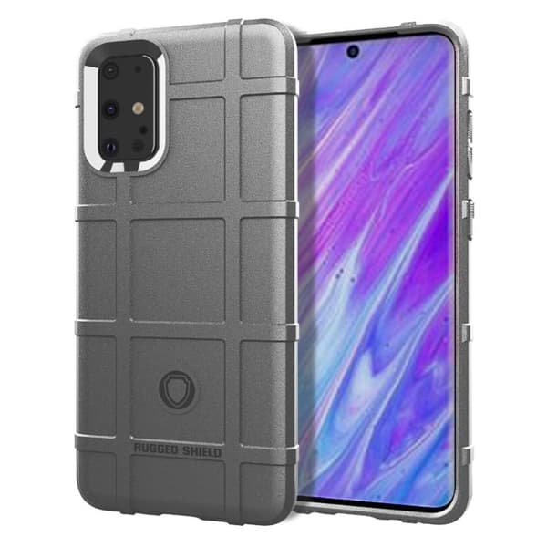 Rugged Shield Samsung Galaxy S20 Plus skal - Silver/Grå Silvergrå