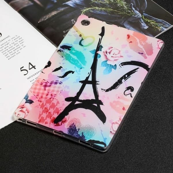Lenovo Tab M10 Plus (Gen 3) cover med cool mønster - Rosentårn Multicolor