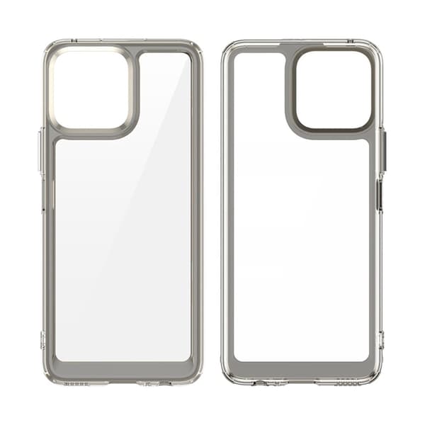 Honor X30i / Honor X8 / Honor Play6T smart telefonskal i akryl - Transparent Grå Silvergrå