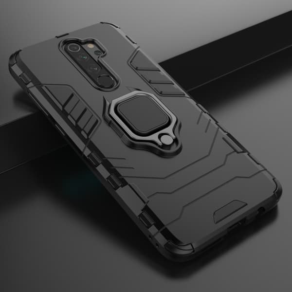 Ring Guard Xiaomi Redmi Note 8 Pro deksel - Svart Black