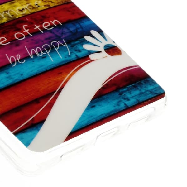 Westergaard Huawei Ascend P8 Lite Deksel - Fargerike Striper og Sitater Multicolor
