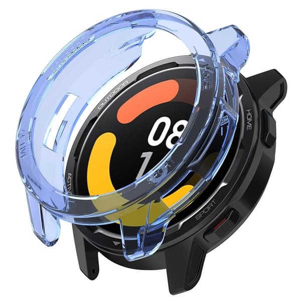 Xiaomi Watch S1 Active / Watch Color 2 transparent hölje - Transparent Blå Blå