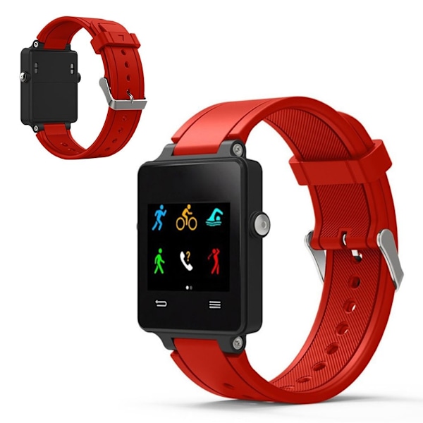 Garmin Vivoactive Acetate silikone Urrem - Rød Red