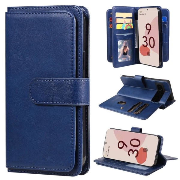 10-slot wallet case for Google Pixel 7 Pro - Dark Blue Blue