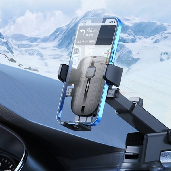 WEKOME Universal stabilisator biltelefonholder Black
