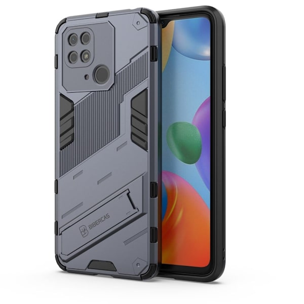 Matte Liquid silikone cover til Xiaomi Redmi 10C - Blå Blue