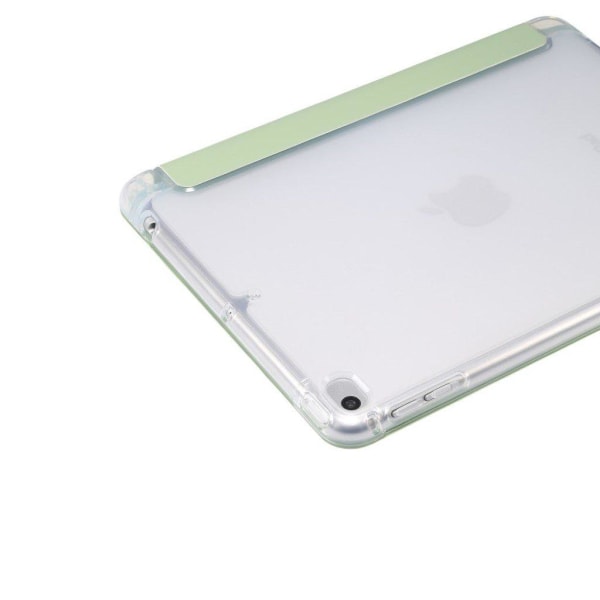 iPad Mini (2019) cool tri-fold leather case - Green Grön