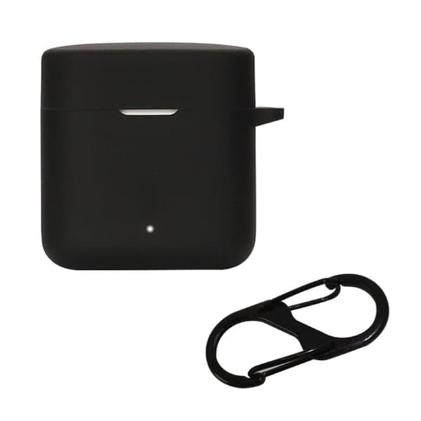 Haylou T19 silikonveske med spenne - Svart Black