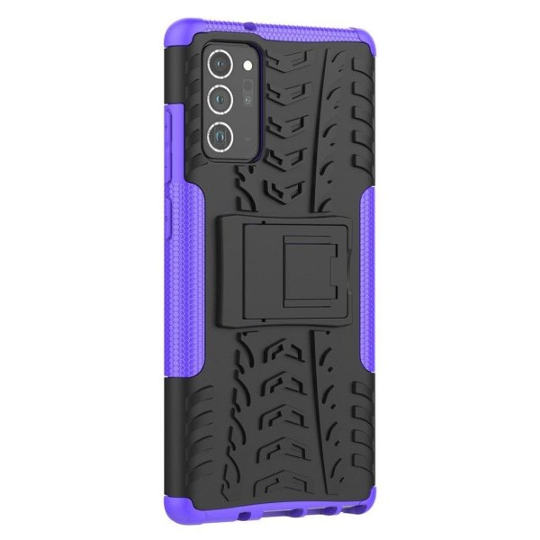 Offroad Samsung Galaxy Note 20 kotelot - Violetti Purple