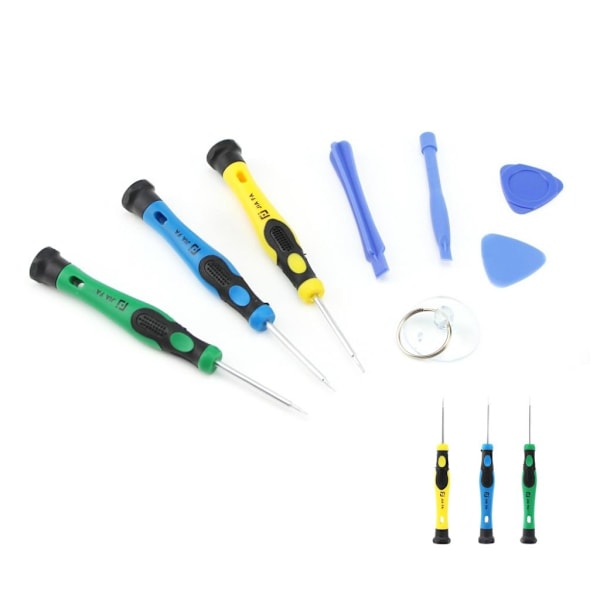 JF-611 8-in-1 verktygs-kit reparera mobiltelefon multifärg