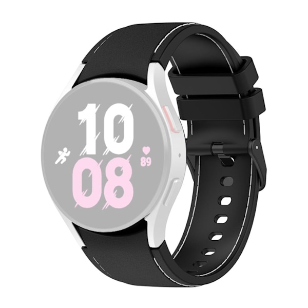 Samsung Galaxy Watch 5 / 4 / 3 (41mm) silikone urrem - Sort / Sort Black