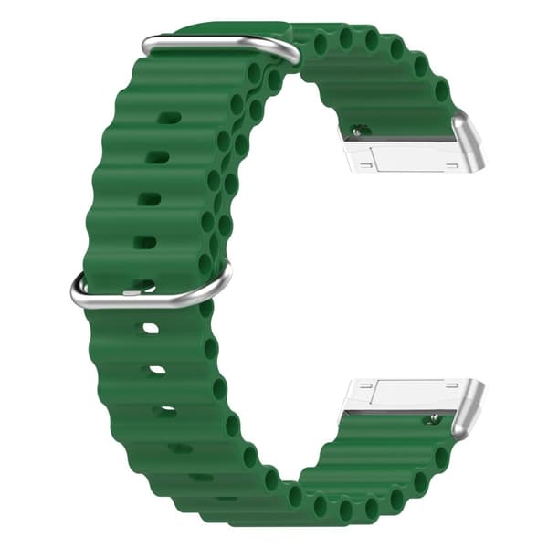 Fitbit Sense 2 / Versa 4 / 3 klockarmband i oceanbandsstil - Grön Grön