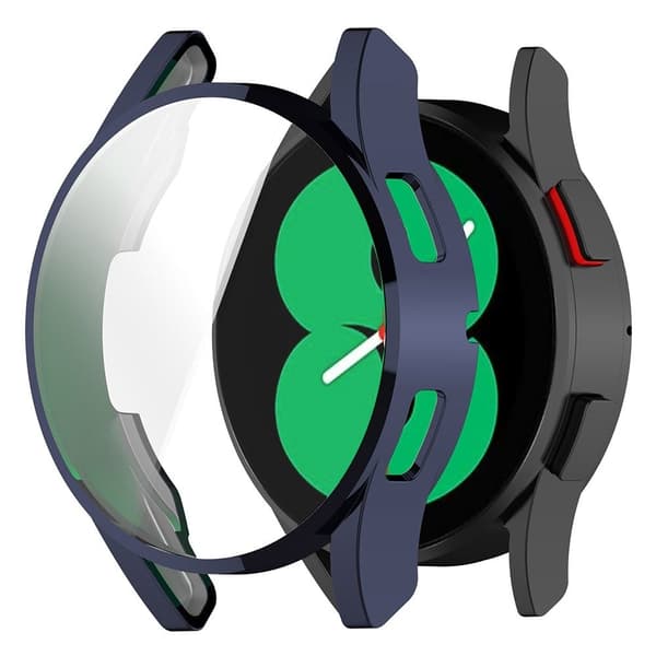 Samsung Galaxy Watch FE 40mm Klockfodral Fullt skydd Galvanisering Flexibelt skal - Midnattsblå Blå
