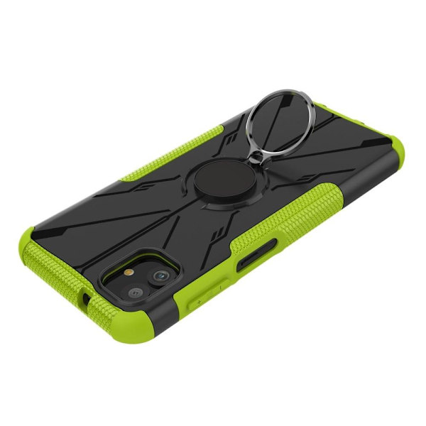 Kickstand-skydd med magnetisk platta för Samsung Galaxy A04 - Grön Grön