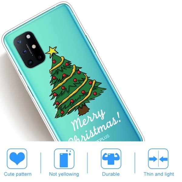 Juleveske til OnePlus 8T - Gledelig Jul Green