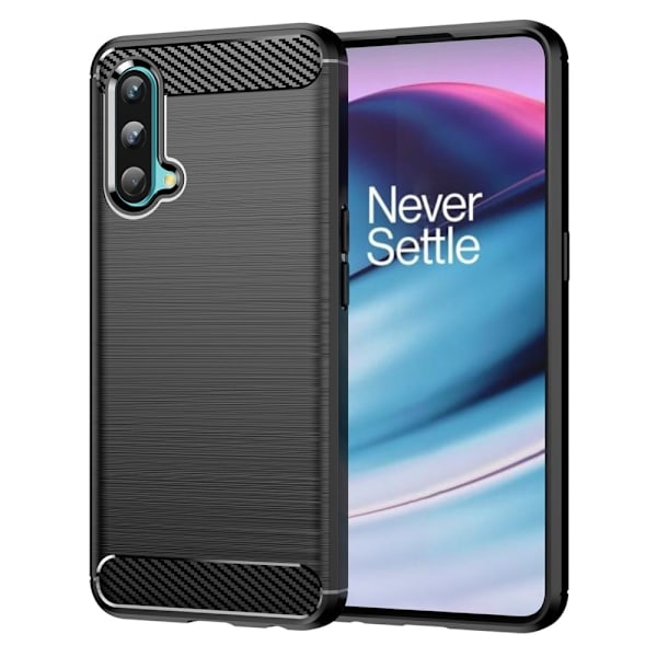 Carbon Flex Suojakotelo OnePlus Nord CE 5G - Musta Black