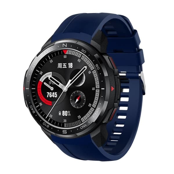 Honor Watch GS Pro silikoninen kellonauha - Keskiyön Sininen Blue