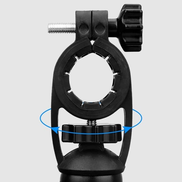 Universal PLA-01 telefonholder til cykelstyr til 3,5-6,8 tommer telefoner - Sort Black