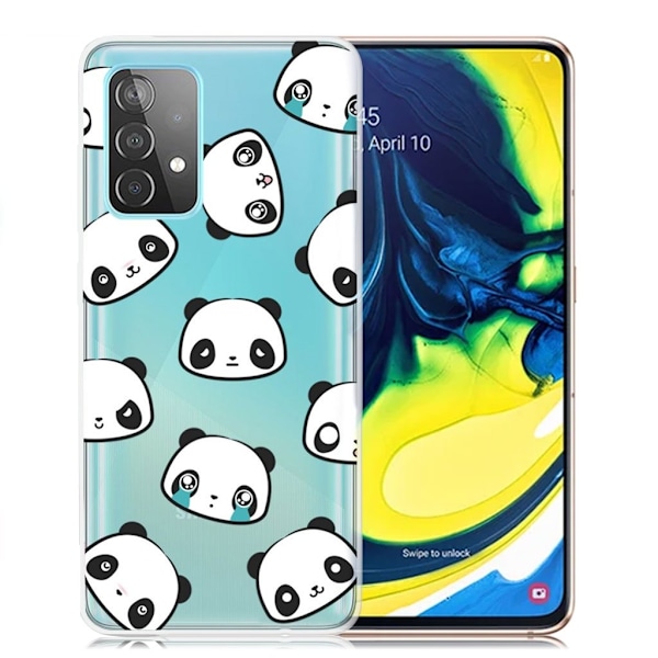 Deco Samsung Galaxy A82 5G Etui - Pandaer White