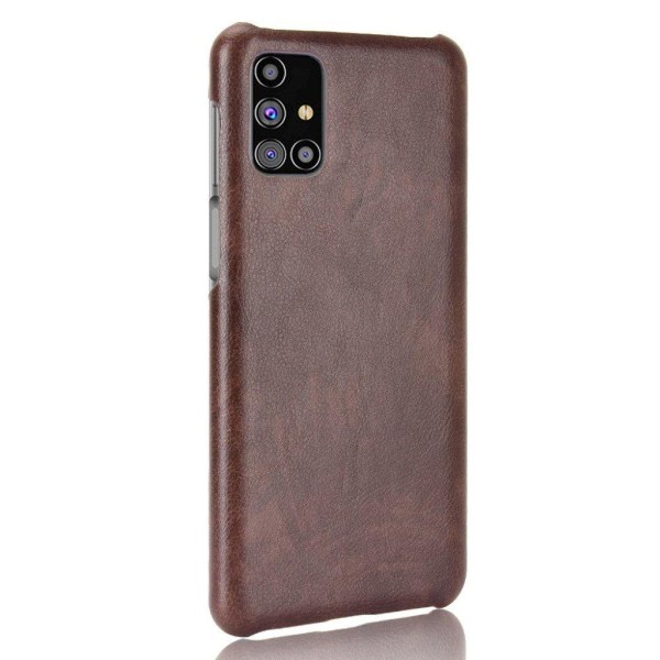 Prestige Etui Samsung Galaxy M31s - Brun Brown